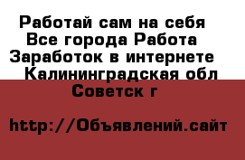 Работай сам на себя - Все города Работа » Заработок в интернете   . Калининградская обл.,Советск г.